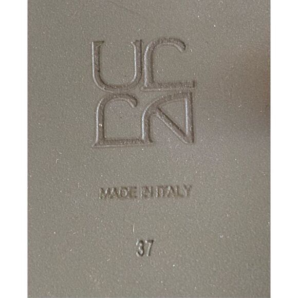 ULLA JOHNSON Astra Sandal in Rose Gold Leather NWB Size 37 - Picture 6 of 6